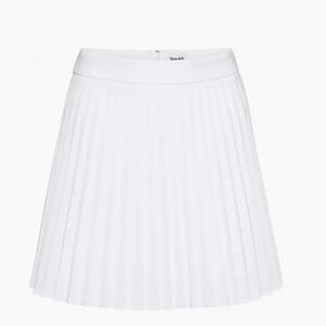 Aritzia White Skater Skirt